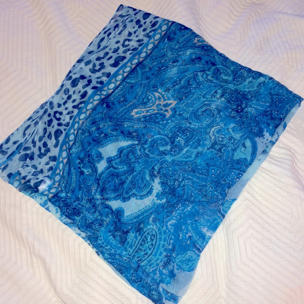 Shades of Blue Scarf